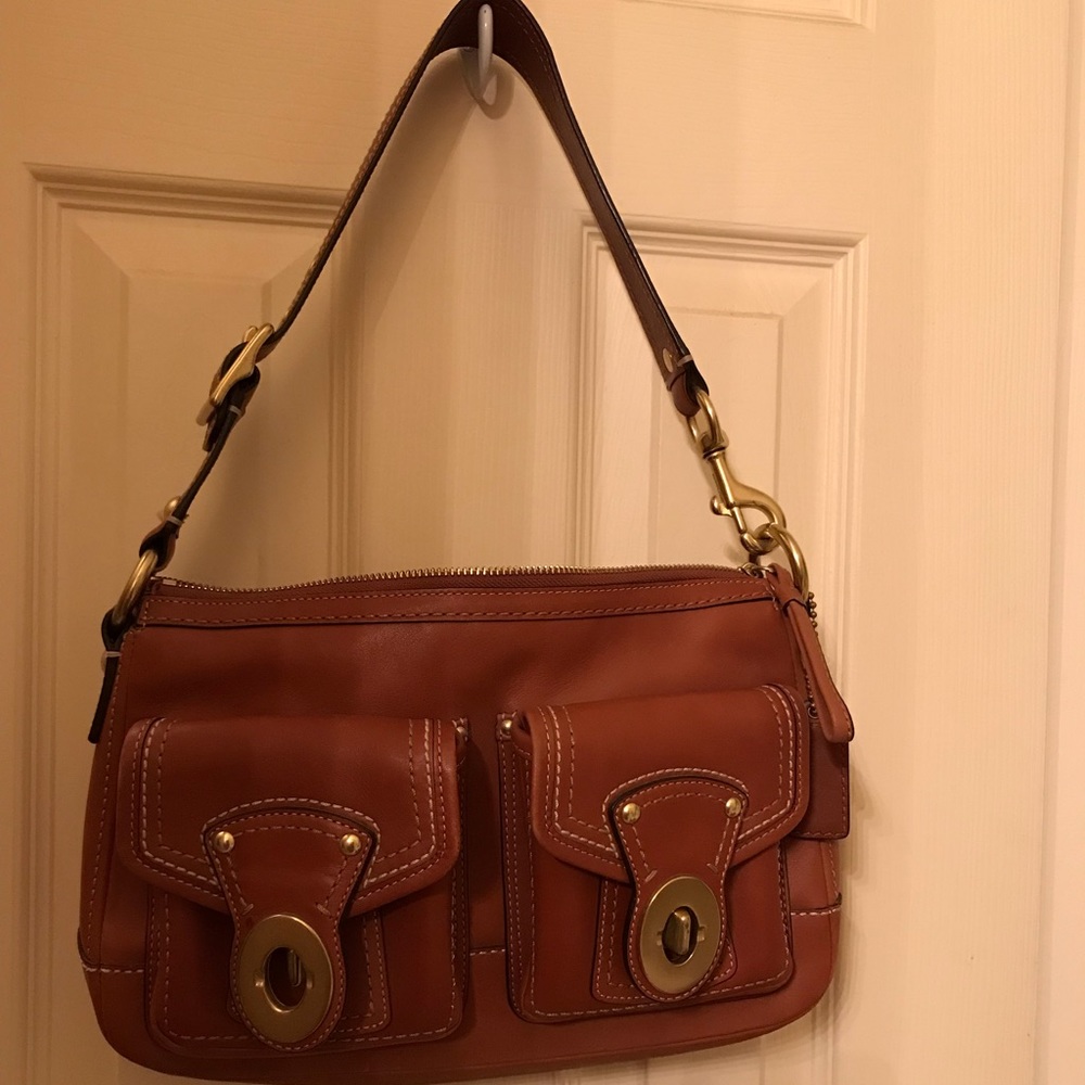 Coach Leather Tote
